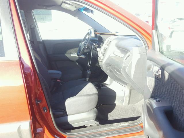 KNDJF723577425783 - 2007 KIA SPORTAGE E RED photo 5