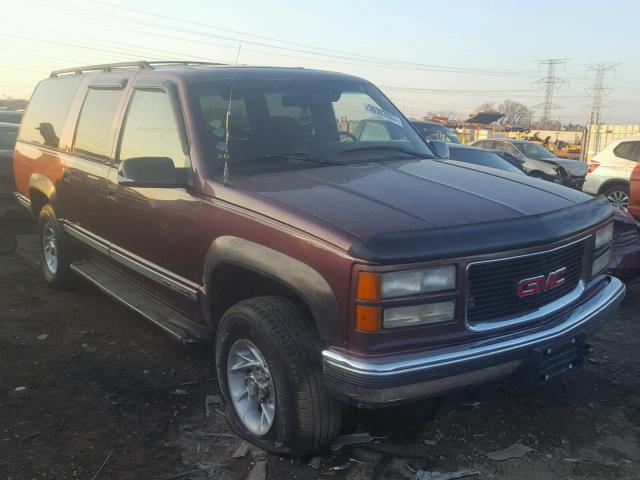 3GKGK26J0TG521728 - 1996 GMC SUBURBAN K MAROON photo 1