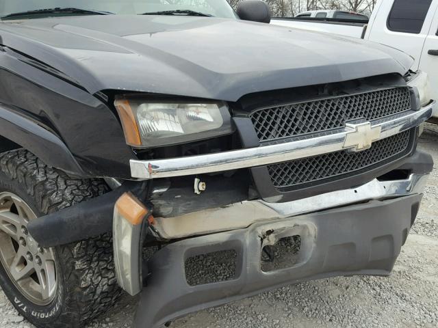 1GCEK19T04E276450 - 2004 CHEVROLET SILVERADO GRAY photo 9