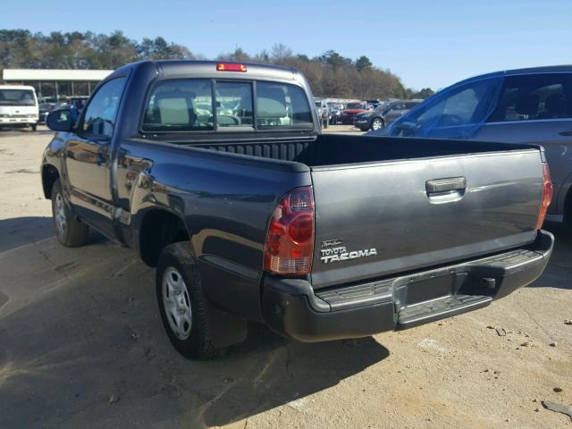 5TFNX4CN1DX019556 - 2013 TOYOTA TACOMA GRAY photo 3