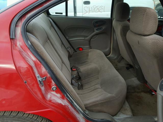 1G2NF52F82C129516 - 2002 PONTIAC GRAND AM S RED photo 6