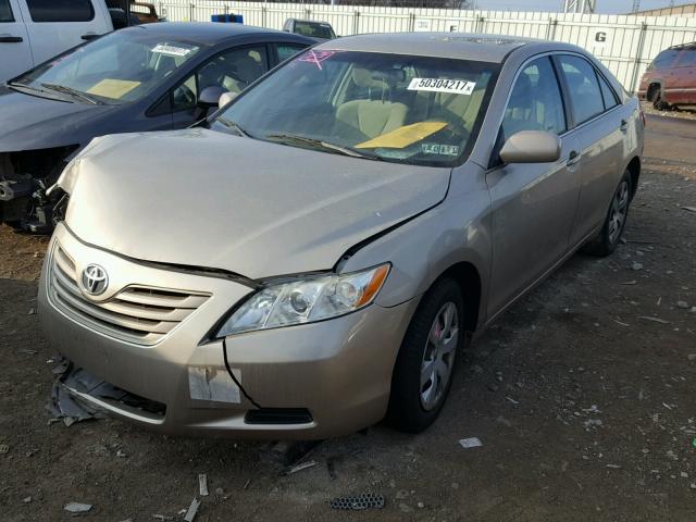 4T1BE46K68U785053 - 2008 TOYOTA CAMRY CE GOLD photo 2