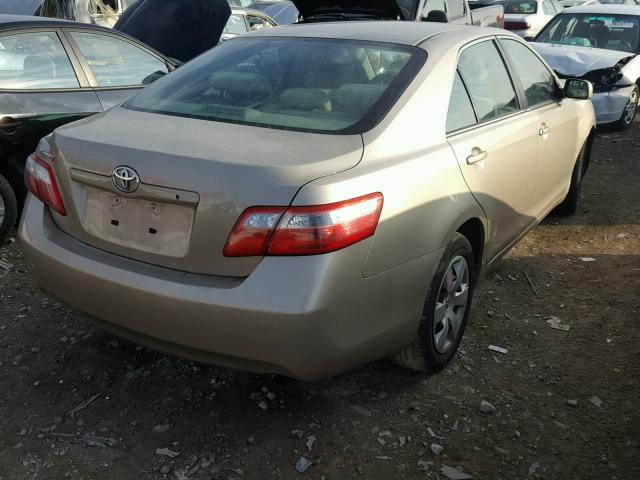 4T1BE46K68U785053 - 2008 TOYOTA CAMRY CE GOLD photo 4