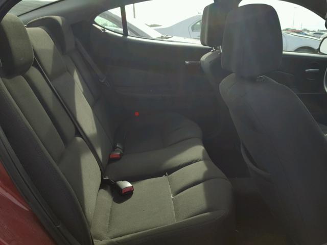 2G2WP552081103775 - 2008 PONTIAC GRAND PRIX Бордовый фото 6