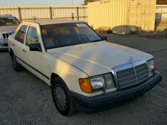 WDBEA30D0HA451506 - 1987 MERCEDES-BENZ 300 E CREAM photo 1