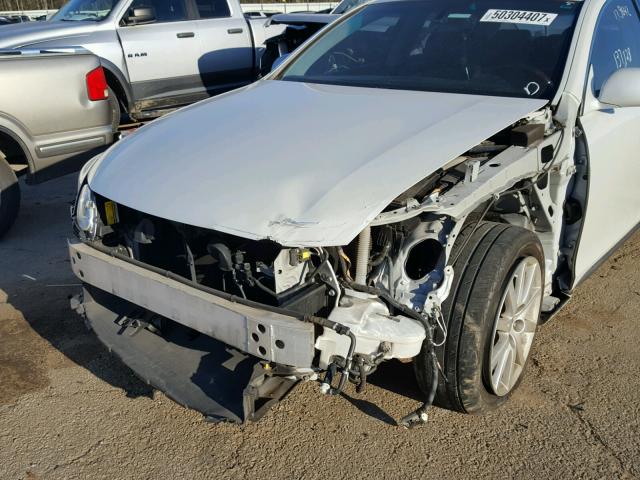 JTHBH96S865026015 - 2006 LEXUS GS GENERAT WHITE photo 9