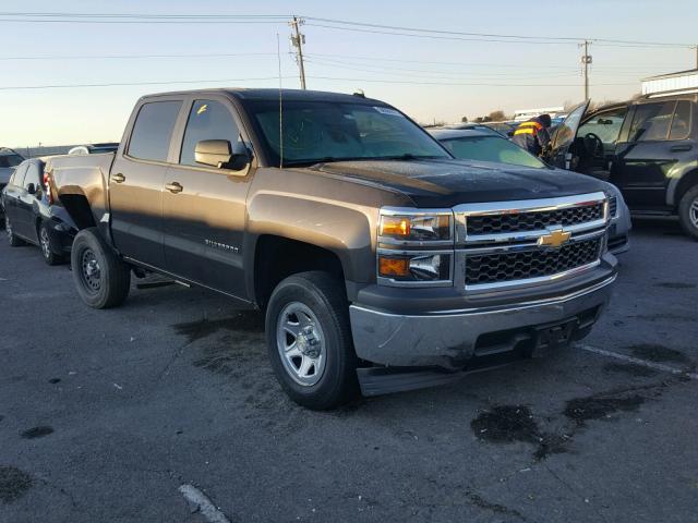 3GCPCPEH6EG187776 - 2014 CHEVROLET SILVERADO BROWN photo 1