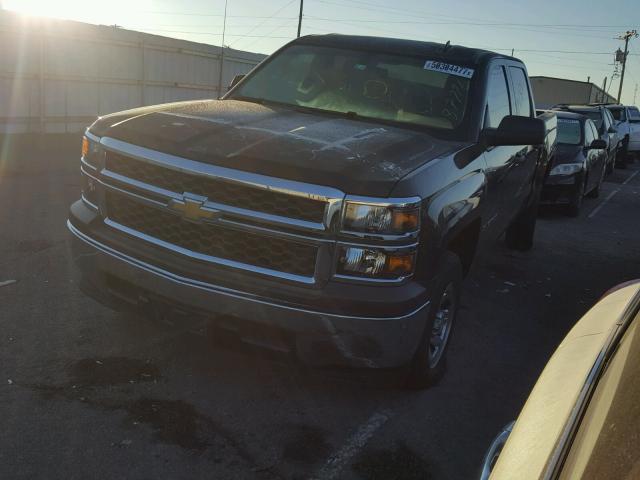 3GCPCPEH6EG187776 - 2014 CHEVROLET SILVERADO BROWN photo 2