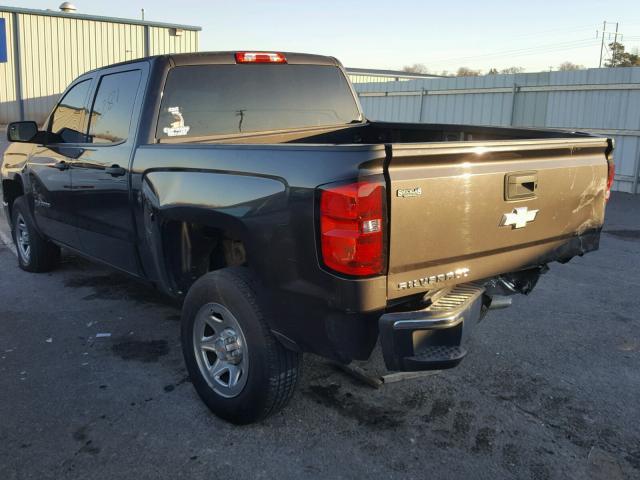 3GCPCPEH6EG187776 - 2014 CHEVROLET SILVERADO BROWN photo 3