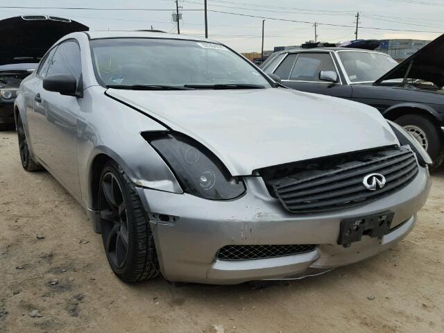 JNKCV54E54M820718 - 2004 INFINITI G35 SILVER photo 1