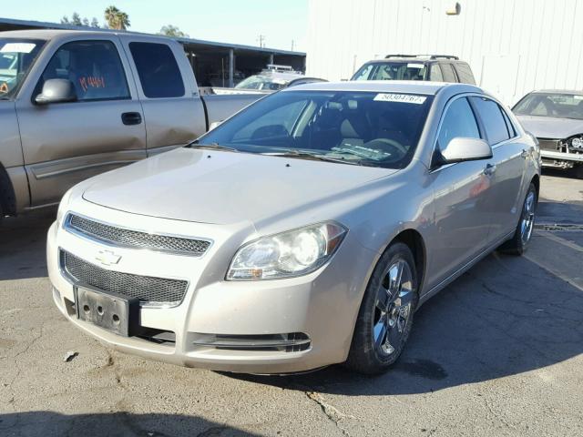 1G1ZC5E04AF174620 - 2010 CHEVROLET MALIBU 1LT TAN photo 2