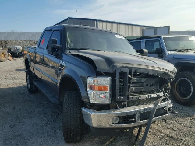 1FTSW21548EC13495 - 2008 FORD F250 SUPER GRAY photo 1