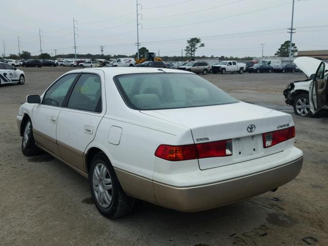 4T1BG22K71U840538 - 2001 TOYOTA CAMRY CE WHITE photo 3