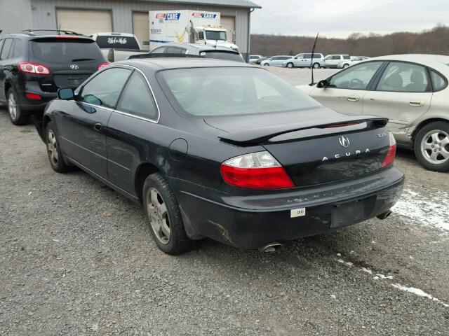 19UYA42433A011033 - 2003 ACURA 3.2CL BLACK photo 3