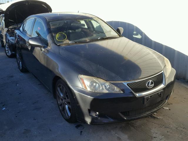 JTHBK262085053365 - 2008 LEXUS IS 250 GRAY photo 1