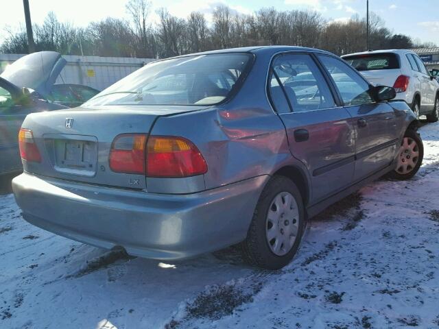 1HGEJ6674XL038013 - 1999 HONDA CIVIC LX GRAY photo 4