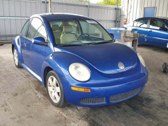 3VWRW31C97M504096 - 2007 VOLKSWAGEN NEW BEETLE 蓝色 照片 1