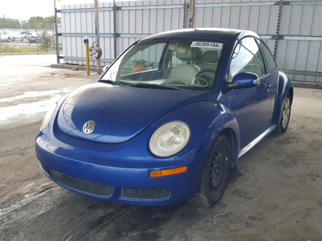 3VWRW31C97M504096 - 2007 VOLKSWAGEN NEW BEETLE 蓝色 照片 2