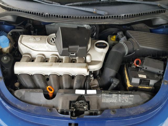 3VWRW31C97M504096 - 2007 VOLKSWAGEN NEW BEETLE 蓝色 照片 7