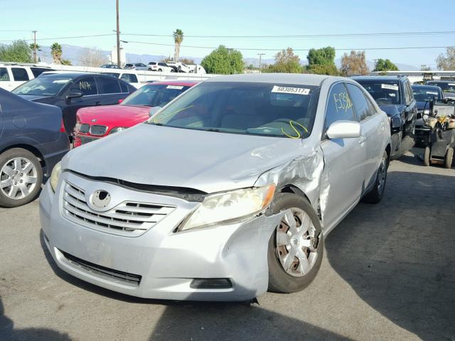 4T1BE46K28U203336 - 2008 TOYOTA CAMRY CE SILVER photo 2