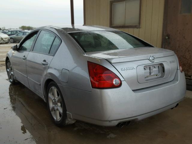 1N4BA41EX5C855906 - 2005 NISSAN MAXIMA SE SILVER photo 3