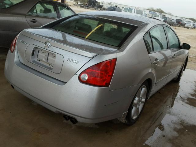 1N4BA41EX5C855906 - 2005 NISSAN MAXIMA SE SILVER photo 4