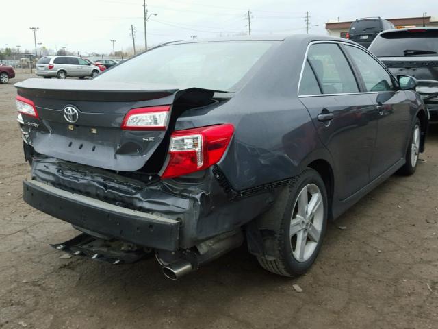 4T1BF1FK1CU035760 - 2012 TOYOTA CAMRY BASE GRAY photo 4