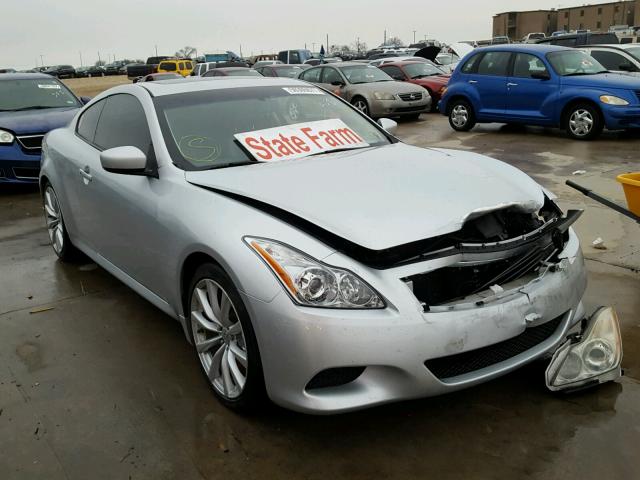 JNKCV64E88M109381 - 2008 INFINITI G37 BASE SILVER photo 1