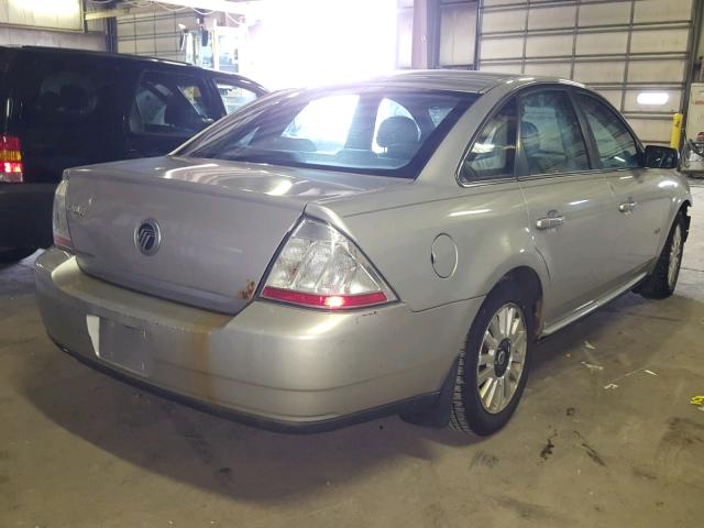 1MEHM40W08G622716 - 2008 MERCURY SABLE LUXU SILVER photo 4