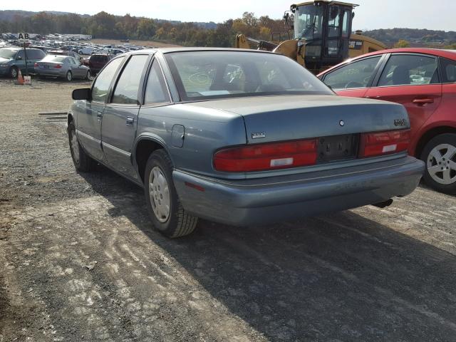 2G4WB52K0T1496924 - 1996 BUICK REGAL CUST TEAL photo 3