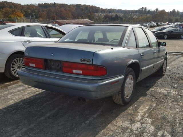 2G4WB52K0T1496924 - 1996 BUICK REGAL CUST TEAL photo 4