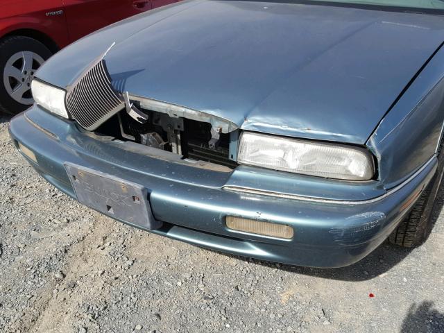 2G4WB52K0T1496924 - 1996 BUICK REGAL CUST TEAL photo 9