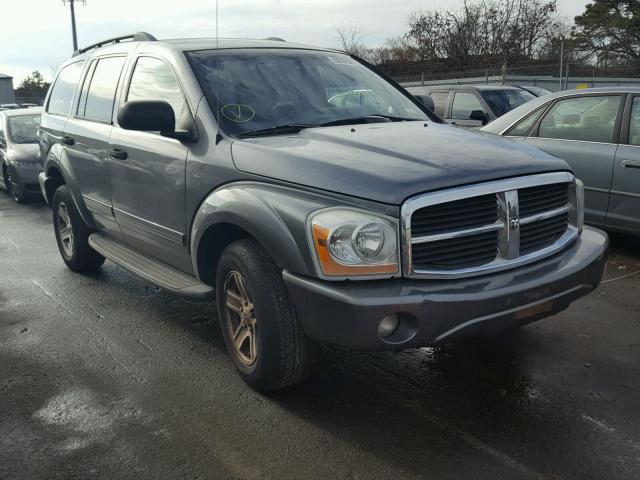 1D4HB48N55F557062 - 2005 DODGE DURANGO SL GRAY photo 1