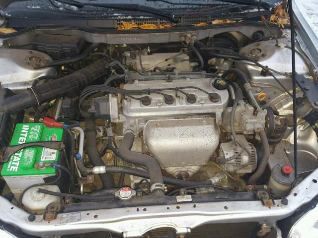 1HGCG66802A054647 - 2002 HONDA ACCORD EX GRAY photo 7