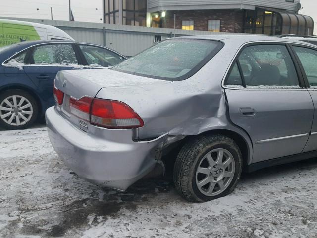 1HGCG66802A054647 - 2002 HONDA ACCORD EX GRAY photo 9