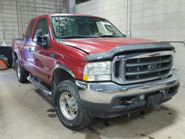 1FTNX21P33EB48112 - 2003 FORD F250 SUPER RED photo 1