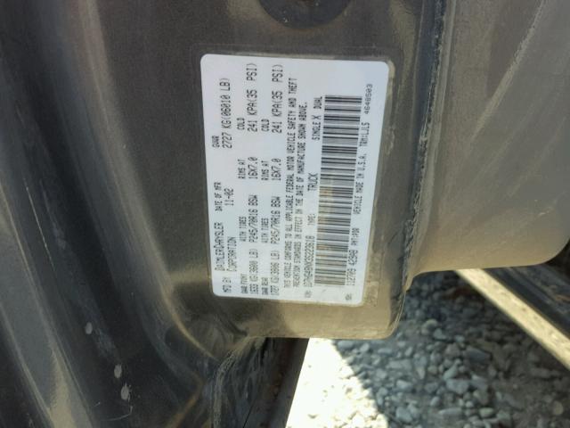 1D7HG48NX3S223618 - 2003 DODGE DAKOTA QUA GRAY photo 10