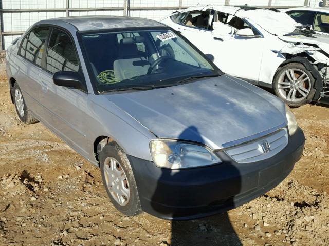 2HGES16562H505131 - 2002 HONDA CIVIC LX SILVER photo 1