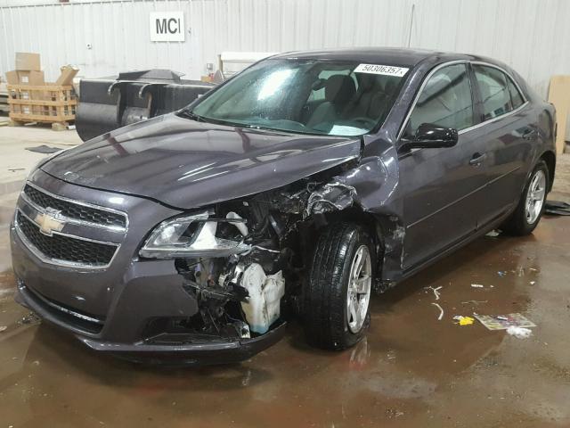 1G11B5SA3DF351742 - 2013 CHEVROLET MALIBU LS CHARCOAL photo 2