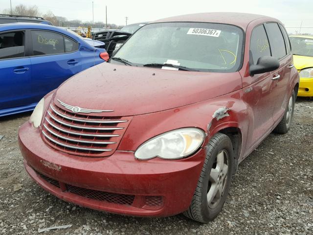 3A4FY48B26T367830 - 2006 CHRYSLER PT CRUISER RED photo 2