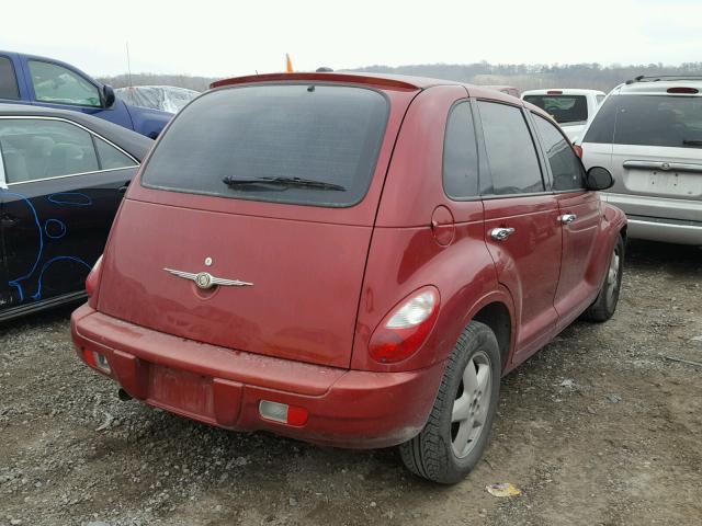 3A4FY48B26T367830 - 2006 CHRYSLER PT CRUISER RED photo 4