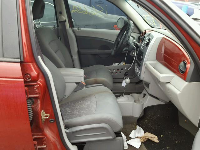 3A4FY48B26T367830 - 2006 CHRYSLER PT CRUISER RED photo 5