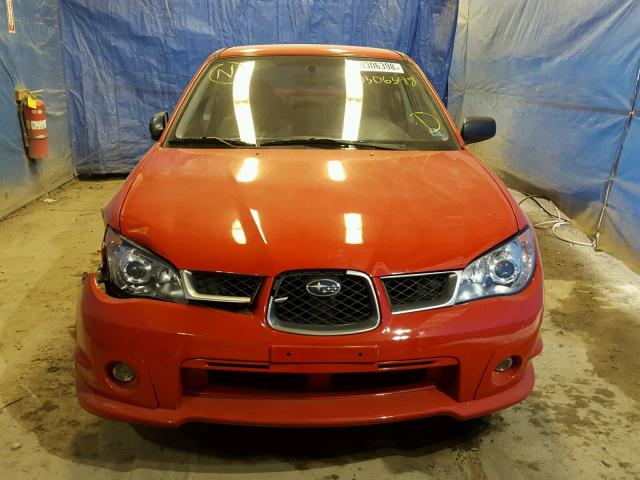 JF1GD676X6H510596 - 2006 SUBARU IMPREZA 2. RED photo 9