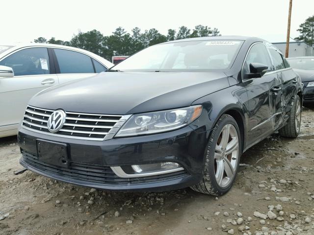 WVWBP7AN3DE505921 - 2013 VOLKSWAGEN CC SPORT BLACK photo 2