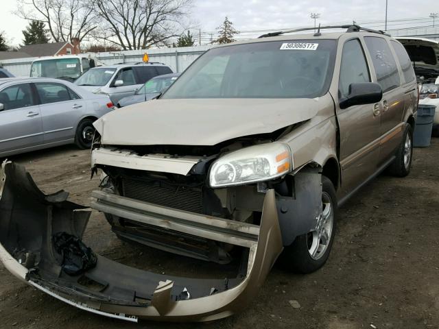1GNDV23L45D299696 - 2005 CHEVROLET UPLANDER L 米色 照片 2