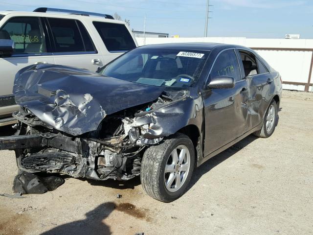 4T4BE46K78R018205 - 2008 TOYOTA CAMRY CE GRAY photo 2
