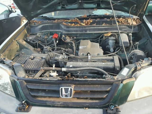 JHLRD176X1S008076 - 2001 HONDA CR-V EX GREEN photo 7