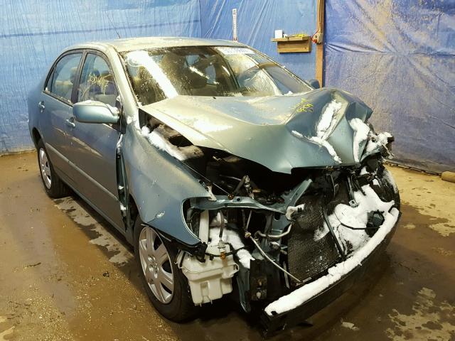 2T1BR32E56C695275 - 2006 TOYOTA COROLLA CE BLUE photo 1