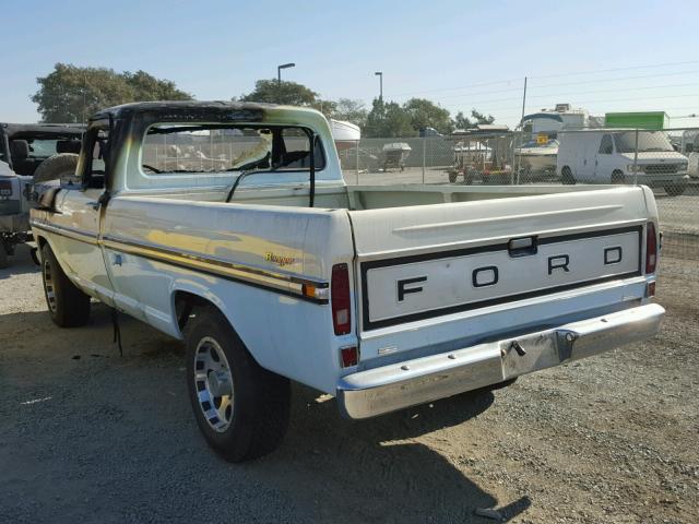 F25YRM03087 - 1971 FORD F250 TWO TONE photo 3