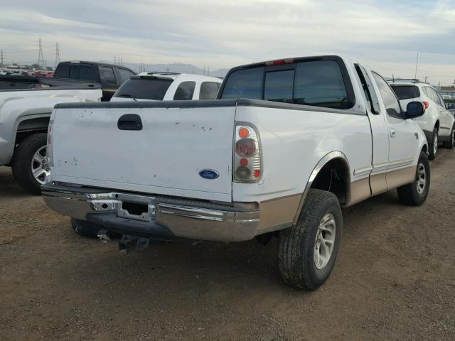 1FTDX17W4VKB56115 - 1997 FORD F150 WHITE photo 4